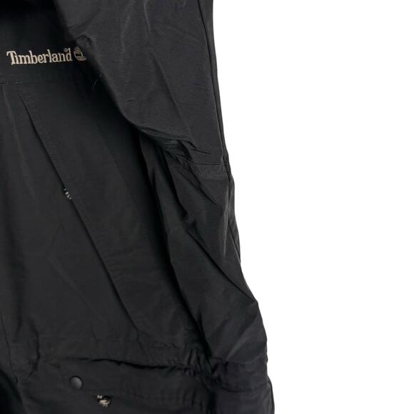Timberland Vintage Y2K Full Zip Hooded Utility Cargo Windbreaker Jacket Sz Large - Picture 13 of 15
